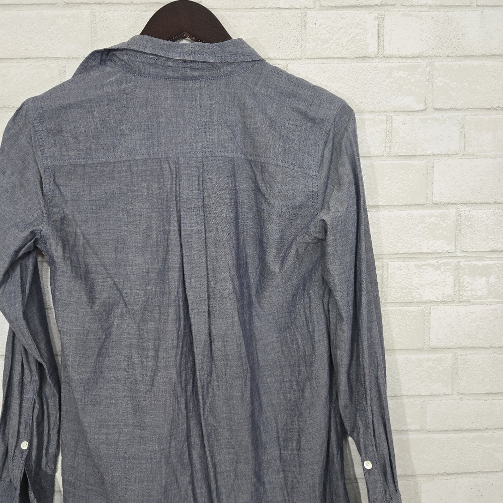 J Crew half button‎ down top - Picture 12 of 13